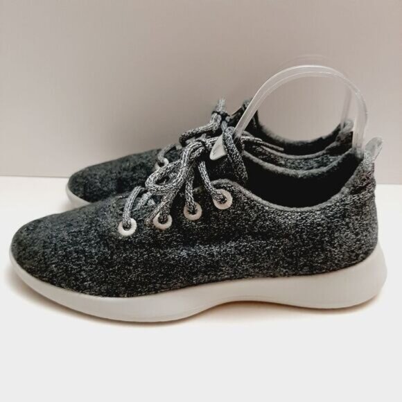 ALLBIRDS Wool Runners Classic Low-Top Comfort Lace-Up Shoes Gray Sz 10 - Picture 8 of 16